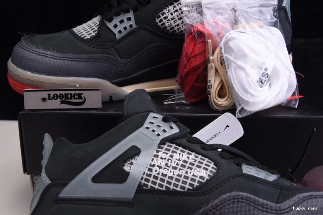 Cheap Husky Bred White CV9388-001 x Jordan Off 4 Retro Air 0805